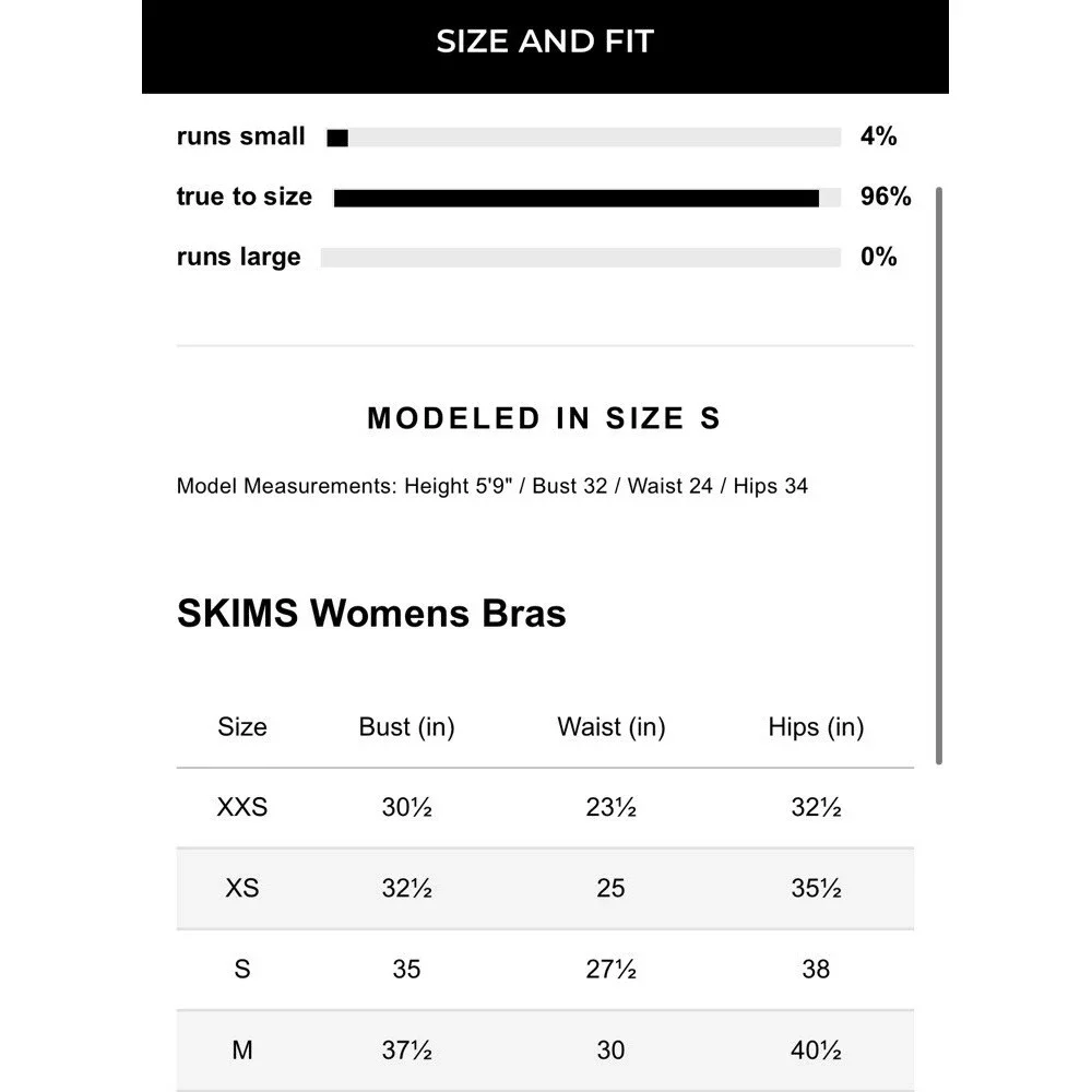 Skims Fits Everybody Scoop Bralette Size XS - Picture 3 of 11